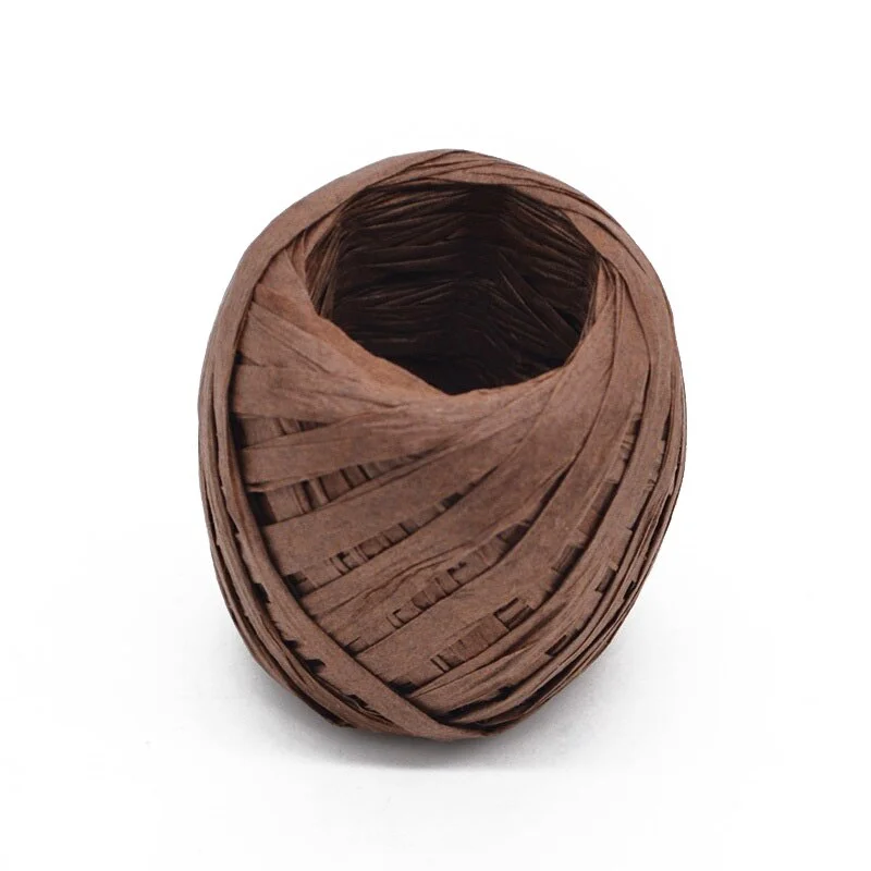 1 Roll 20 Meters CAKE COOKIE raffia ribbon paper rope palm packaging rope decorations baking box packing party candy gifts