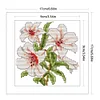 Flower Of Happiness - 14CT Stamped Cross Stitch 17*17cm/6.69*6.69in(Brand)