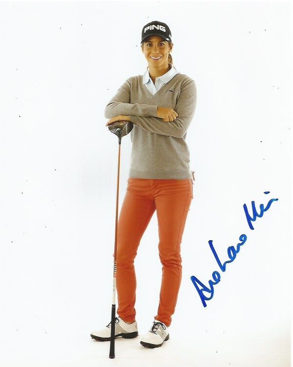 LPGA Azahara Munoz Autographed Signed 8x10 Photo Poster painting COA B