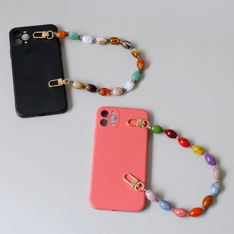 All Seasons Resin Color Block Bag Chain