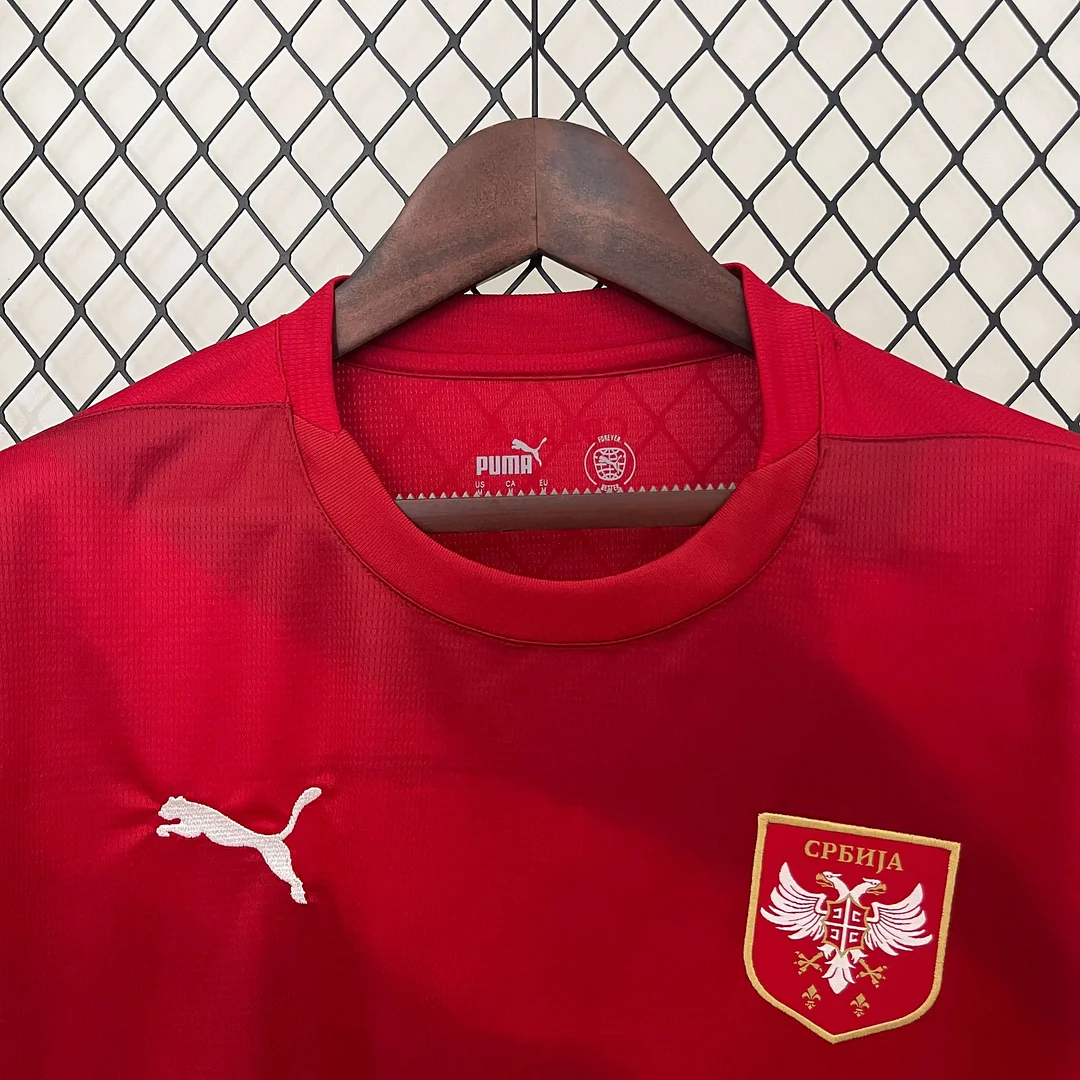 2024 Serbia National Team Home Football Shirt 1:1 Thai Quality