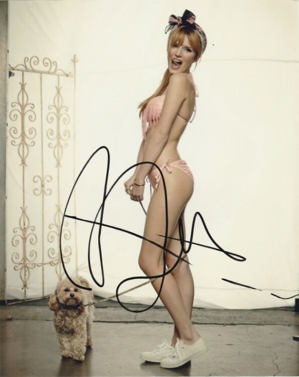 Bella Thorne Autographed Signed 8x10 Photo Poster painting COA H