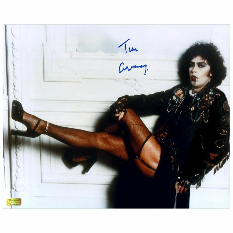 Tim Curry Autographed Rocky Horror Picture Show Frank-N-Furter 11x14 Photo Poster painting