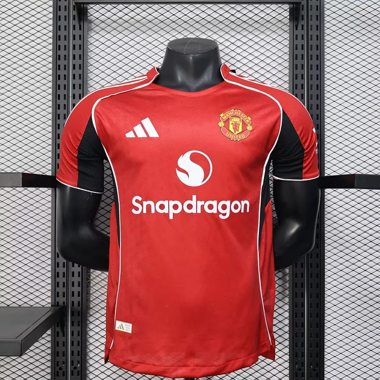 Manchester United Home 2025-26 - Shirt - Authentic