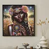 Dreamcatcher Black Beauty Special Shaped 5D DIY Partial Drill Diamond Art Kit 30x30cm Diamonds Dots Gem Art Kits for Adults Home Decor