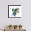 Colorful Bird-Paint By Numbers Acrylic Painting 40*40CM