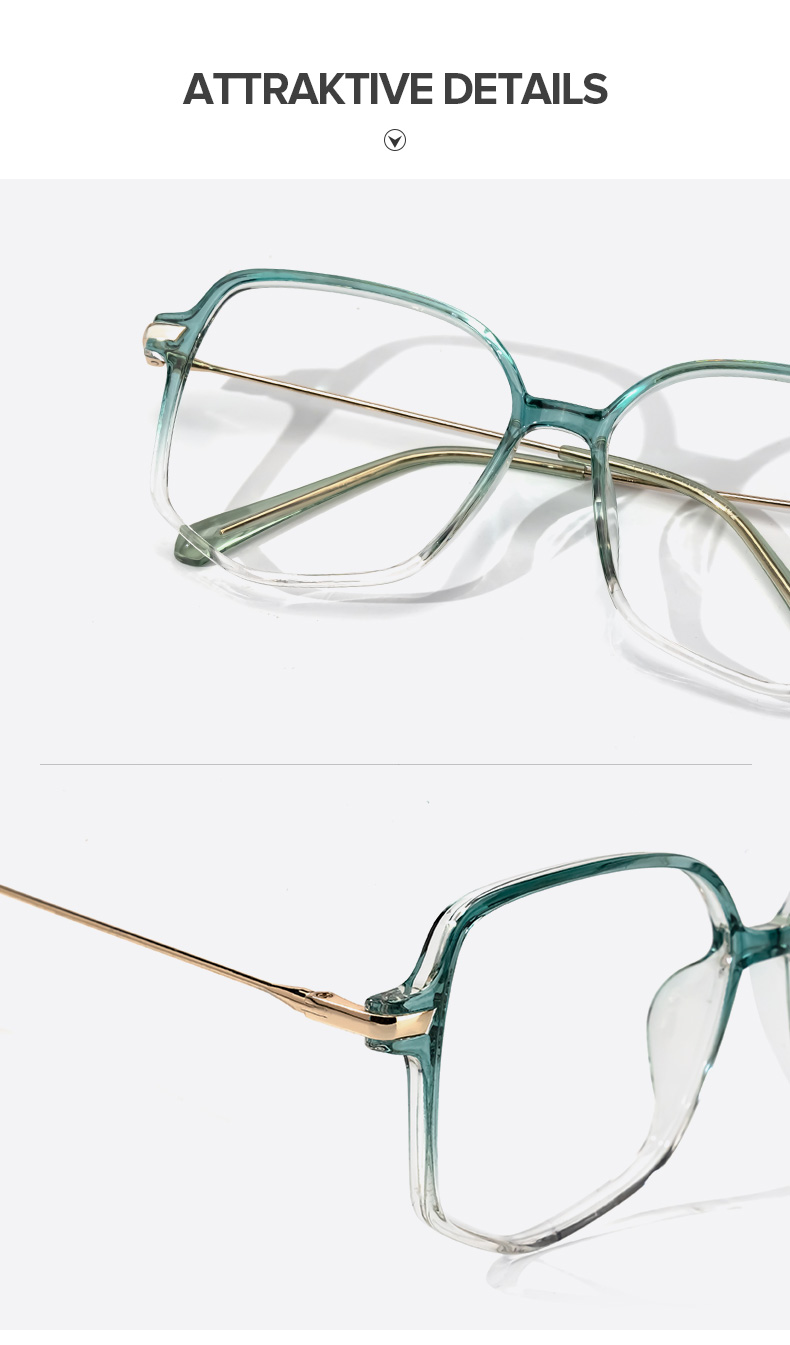 Payton Grün Geometrisch Brille