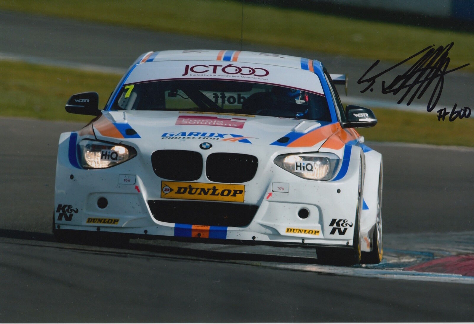 Sam Tordoff Hand Signed 12x8 Photo Poster painting BMW Touring Cars.