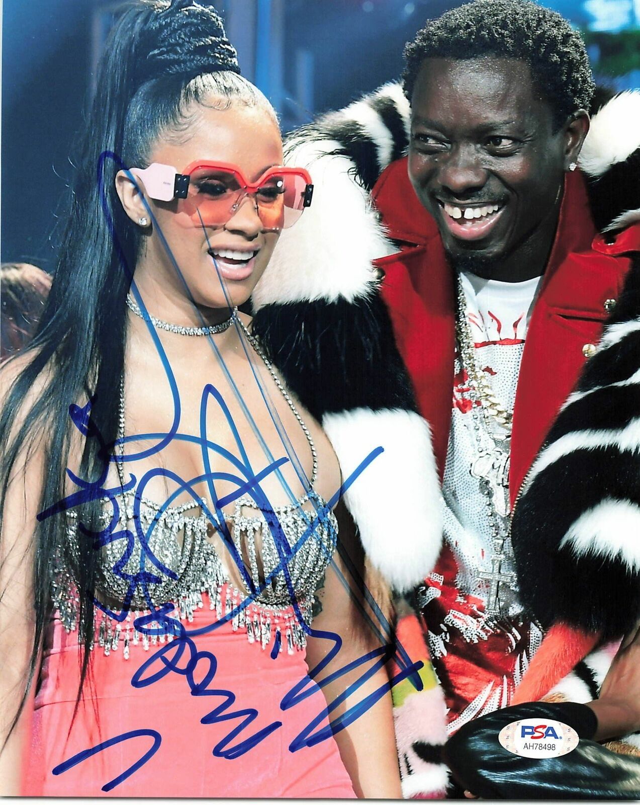 Michael Blackson signed 8x10 Photo Poster painting PSA/DNA Autographed