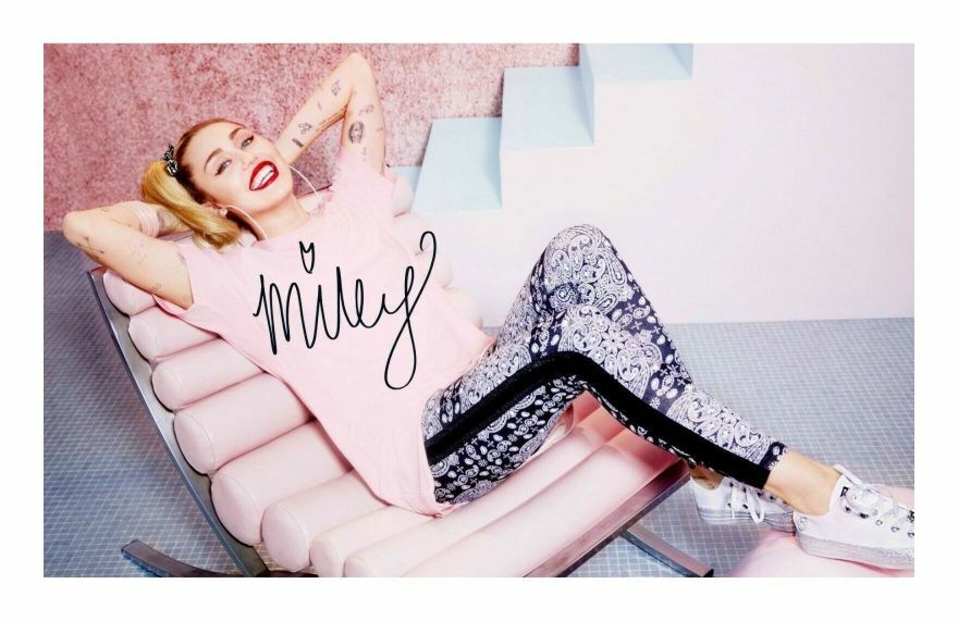 MILEY CYRUS AUTOGRAPH SIGNED PP Photo Poster painting POSTER