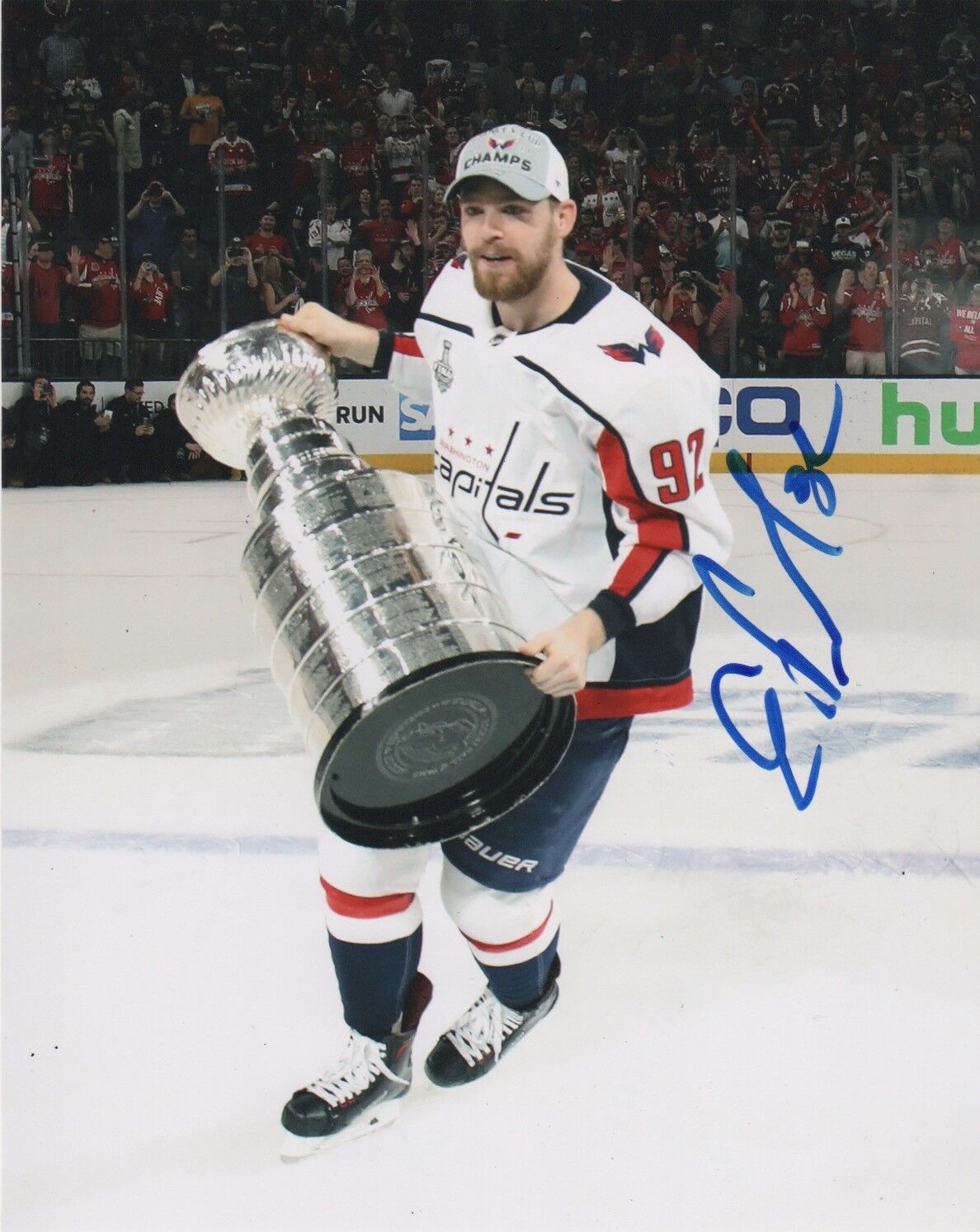 Washington Capitals Evgeny Kuznetsov Signed Autographed 8x10 NHL Photo Poster painting COA #6
