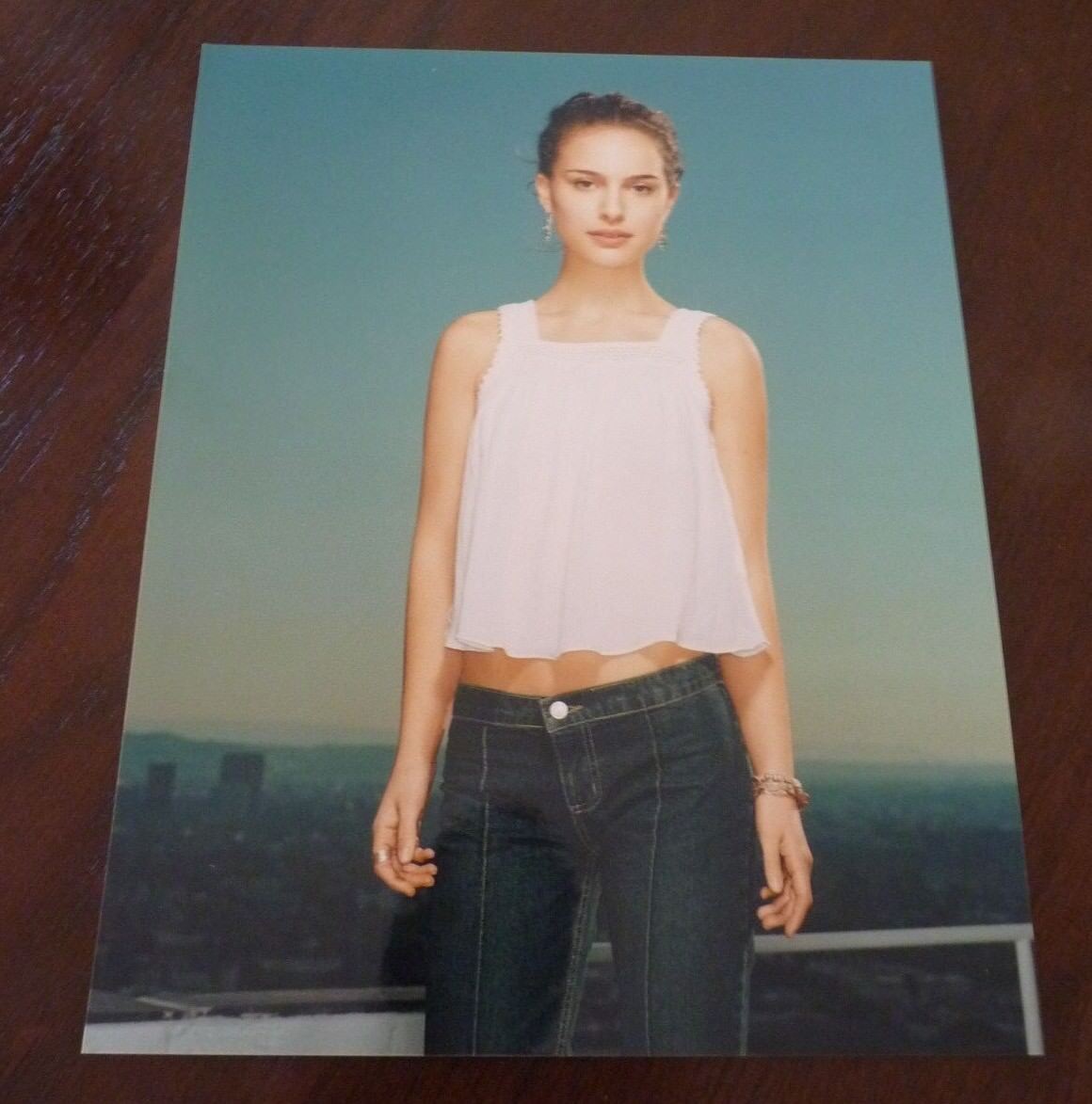 Natalie Portman Sexy Actor Actress 8x10 Color Promo Photo Poster painting