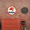 Mobilgas Gas Station - Round Metal Tin Signs(12*12Inch) - Garage