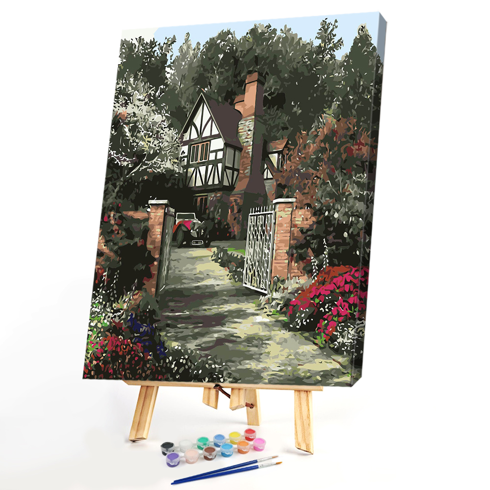 

40*50CM - Paint By Numbers - Farmhouse, 501 Original