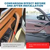 Car Door Handle Inside Panel Trim Interior Doorknob for BMW 5 Series G30 G31 G38