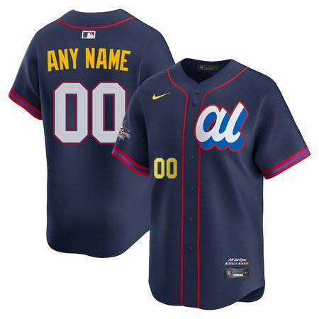 Men's American League Custom Navy 2025 All-Star Edition Limited Player Jersey