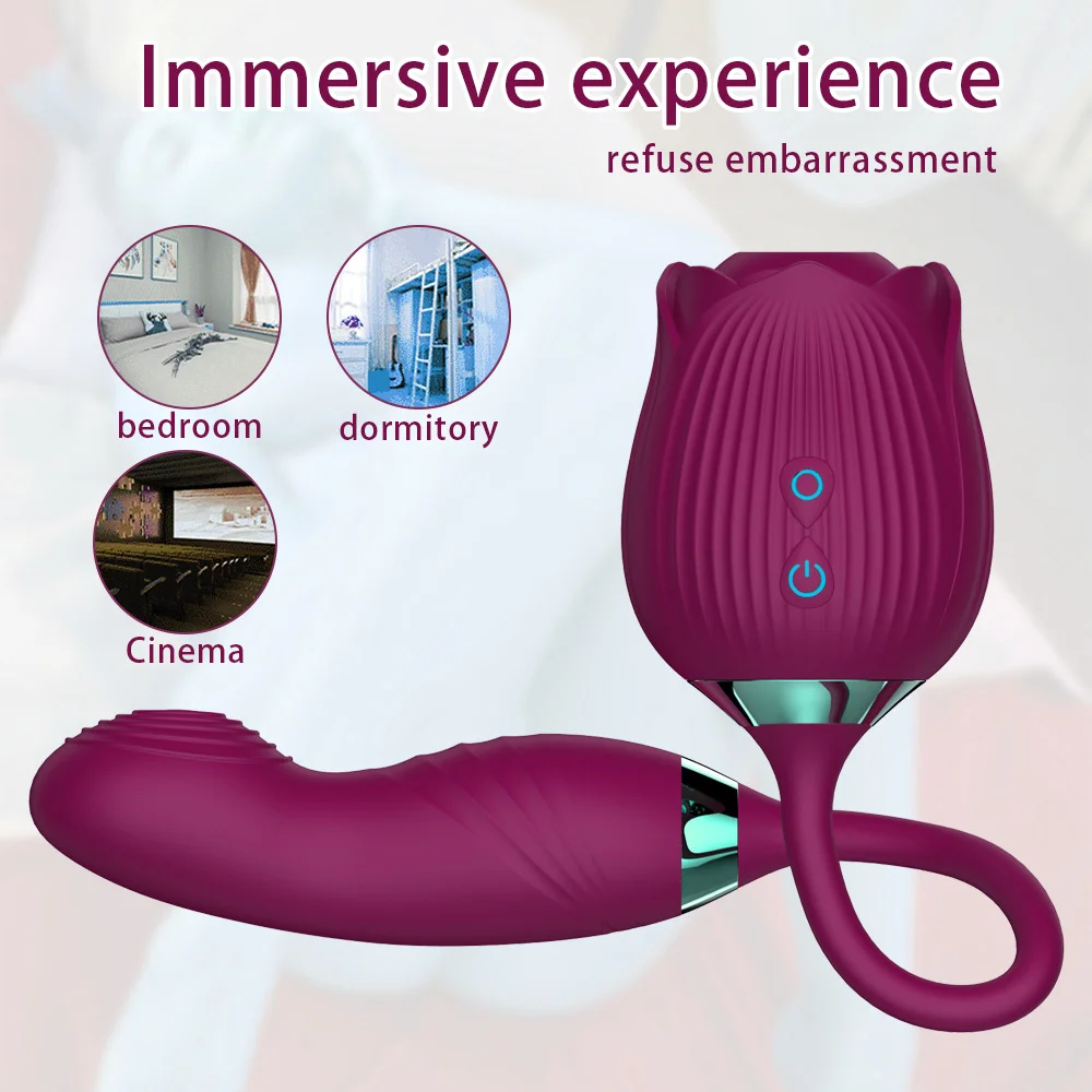 Rose Toy For Women Sucking Vibrating Sex Toy Vibrator Clitoris Stimulator