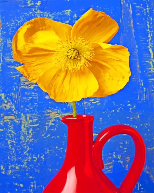 

Aesthetic Yellow Flower – Paint By Numbers - 40*50CM, 501 Original