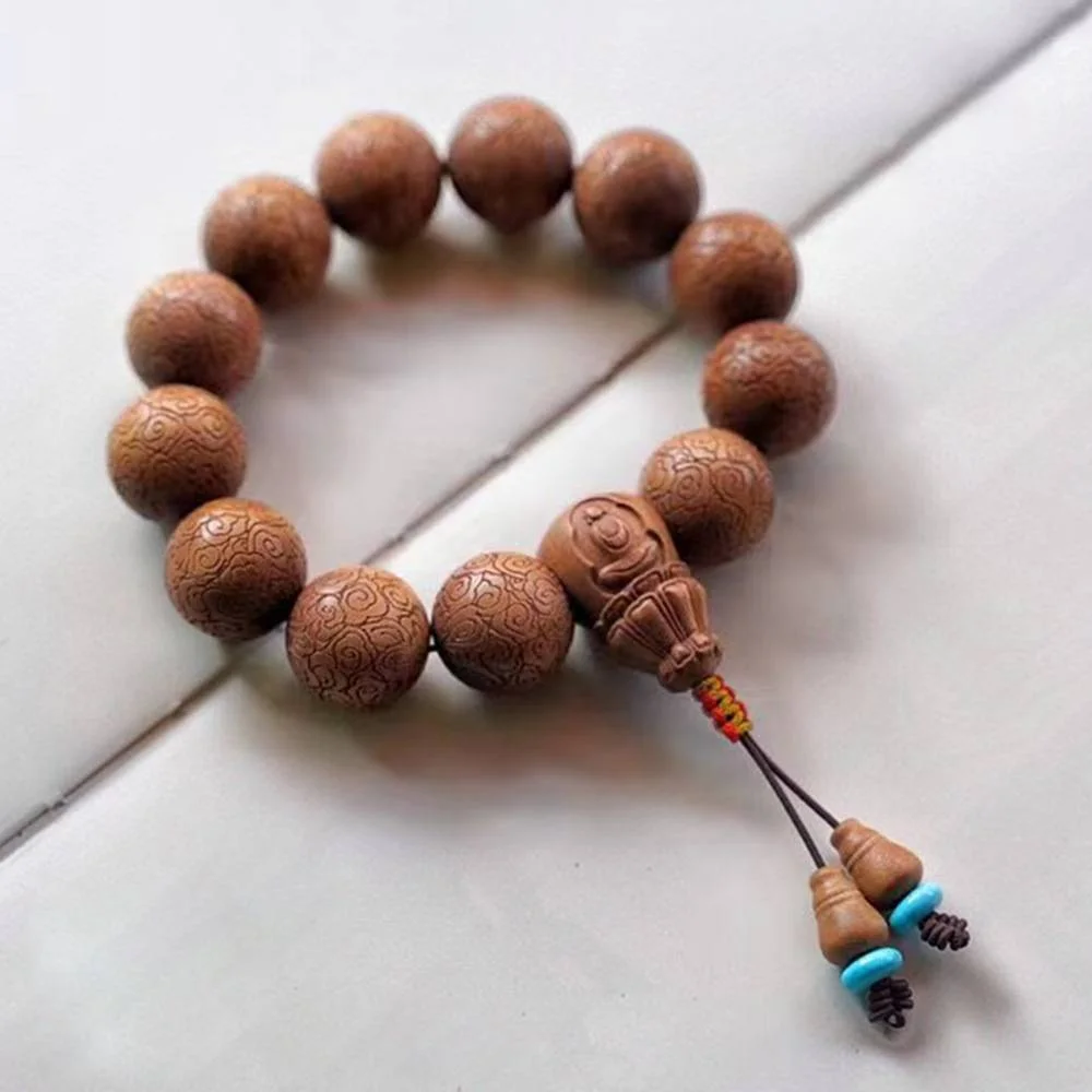 Laoshan Sandalwood Gourd Beads Bracelet