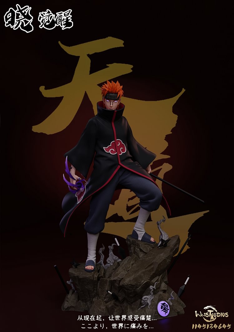 Naruto Akatsuki Pain Statue