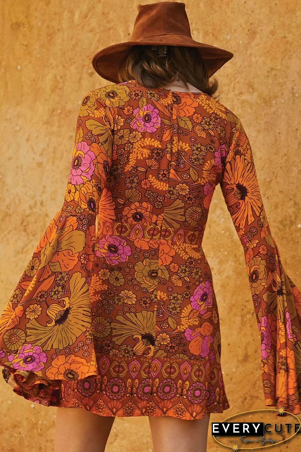 Orange Jupiter Dress