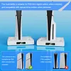 For PS 5 Slim/PS 5 Pro Cooling Stand & Controller Charging Station with Hook