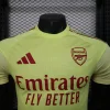 25/26 Player Arsenal Goalkeeper Yellow Soccer Jersey