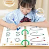 Montessori Math Learning Toys DIY Drawing Tablet Portable for Kids Holiday Gifts