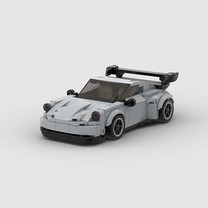 Porsche 911 Custom Car MOC Minifigure Bricks monstertoys