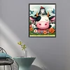 Diamond Painting-DIY Full Round Drill Cow (40*50CM)