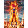 Full Embroidery 11CT DIY Dragon Ball Goku Stamped Cross Stitch Kit Crafts