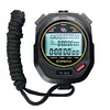 Digital Stopwatch Chronograph Sports Timer Stop Watch (Black/ 60 Tracks)