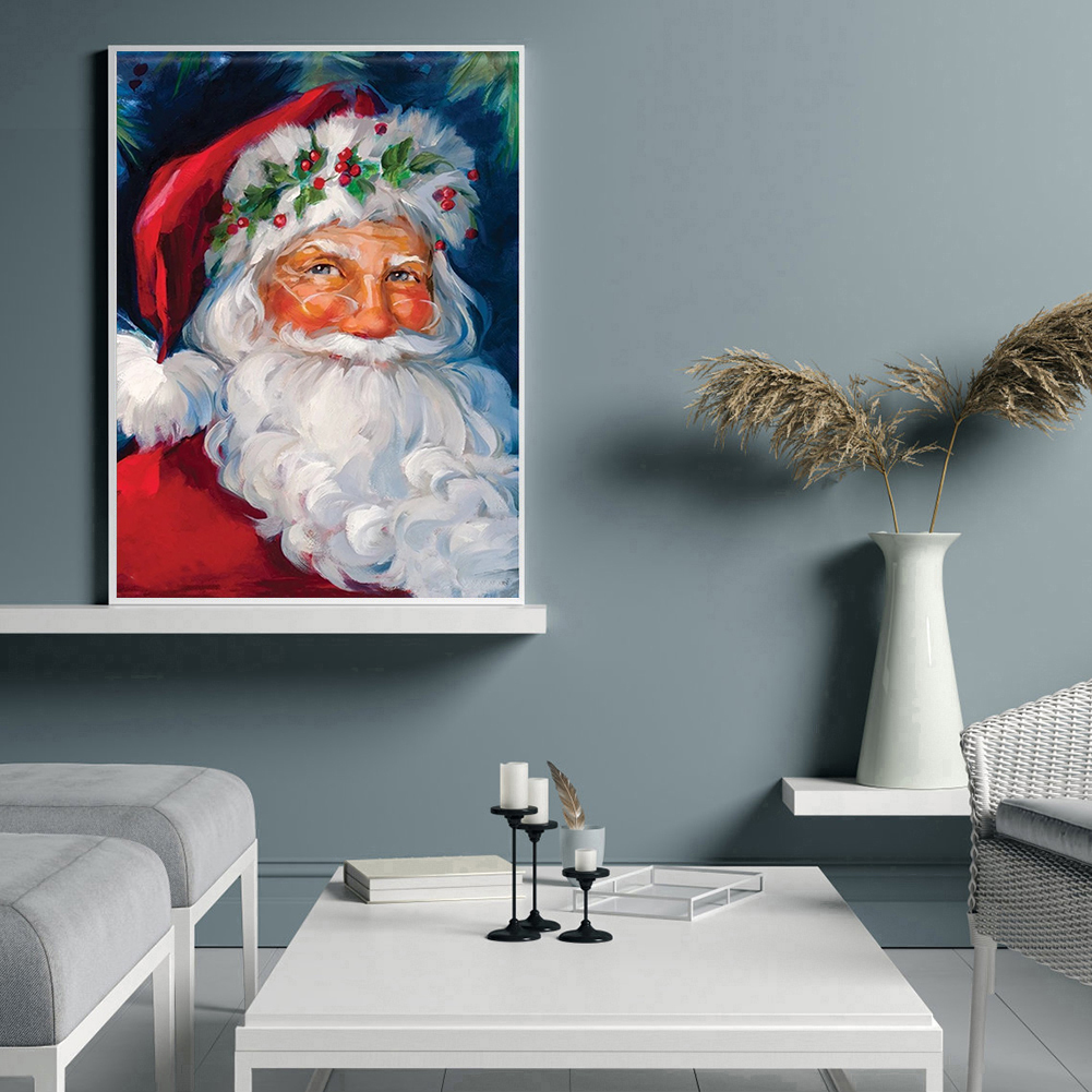 

(Multi-Size) Santa Claus - Round/Square Drill Diamond Painting - 30*40CM, Square diamond 30*40cm, 501 Original