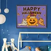 Diamond Painting -DIY Round Drill Pumpkin Lights and Animal