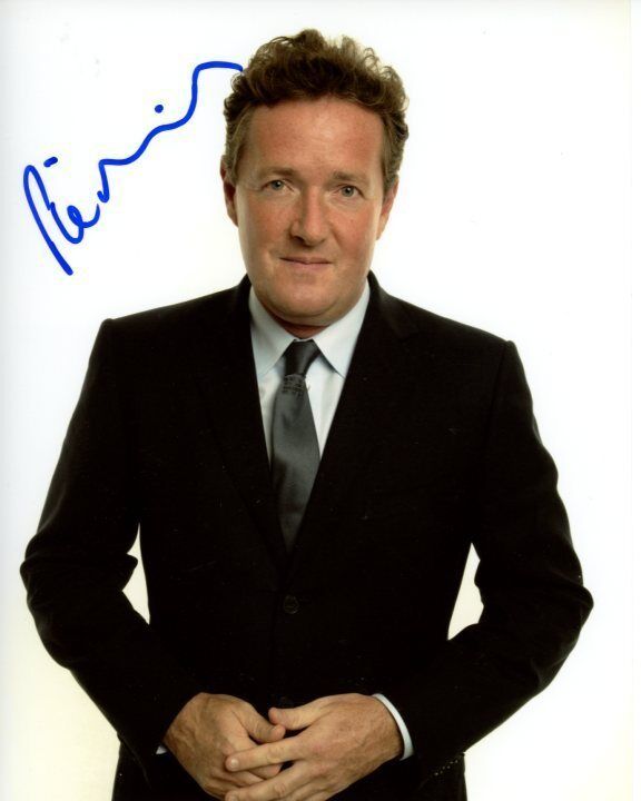 PIERS MORGAN signed autographed Photo Poster painting