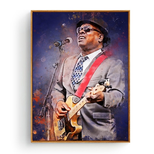 legendary guitarist Poster Canvas Print Home Decor No Frame quadro cuadros