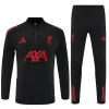 Liverpool 2025-26 Black Sports Suit Chandal