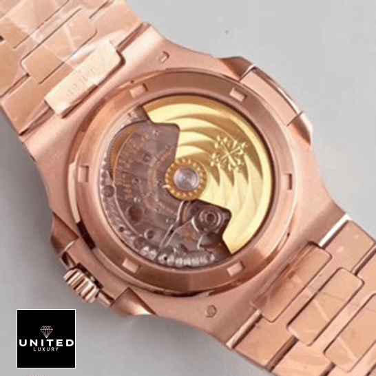 Patek Philippe Nautilus 57111R-001 Rose Gold Case Replica white background