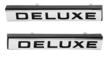 Dronehint Trim Parts Front Fender Deluxe Emblem Set For 1971-1972 Chevy and GMC Trucks (For: GMC) Parts