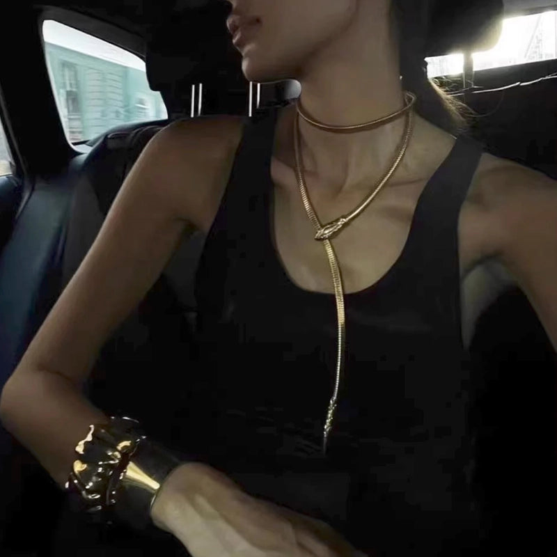 Hip-Hop Snake Metal Women’s Chain Belts