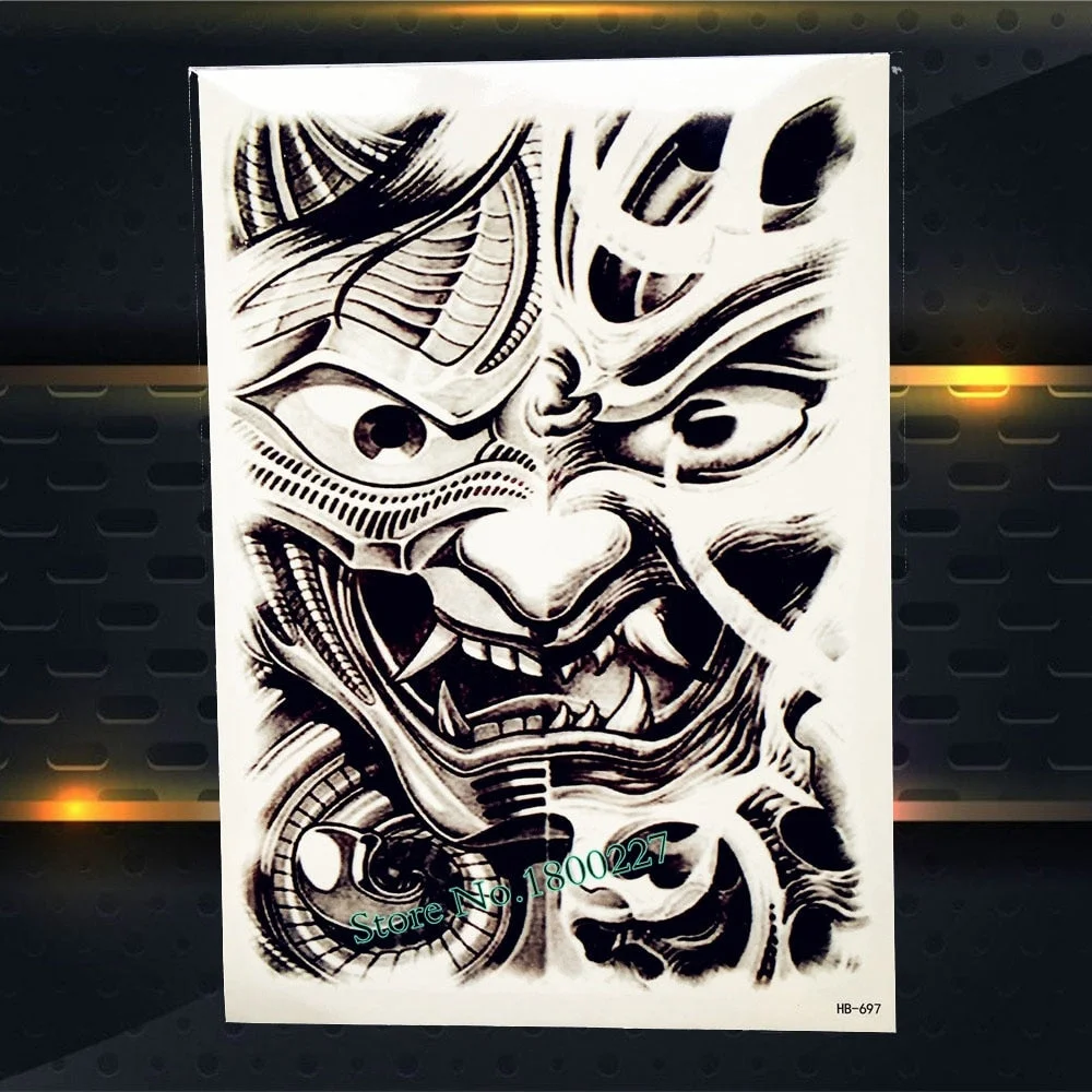 New Greek Mythology Centaur Temporary Tattoo Sagittarius Design Arm Tatoo For Men Women Body Art Fake Waterproof Tattoo Stickers