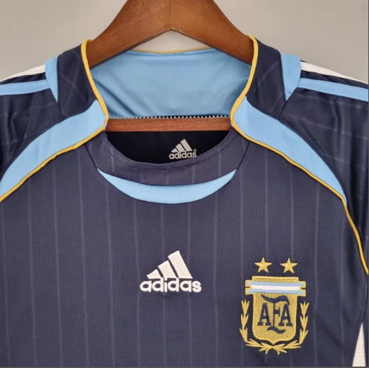 Retro 2006 Argentina away Football T-Shirt Thai Quality