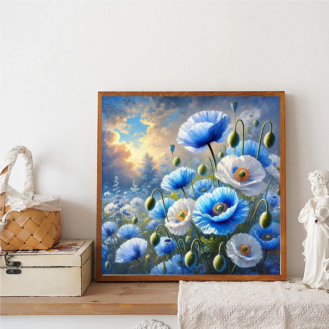 Diamond Painting - Full Round Drill - Flowers(Canvas|30*30cm)