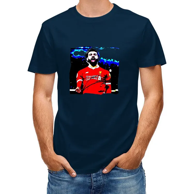 Mohamed Salah Inspired Short Sleeve Soccer Culture Tee