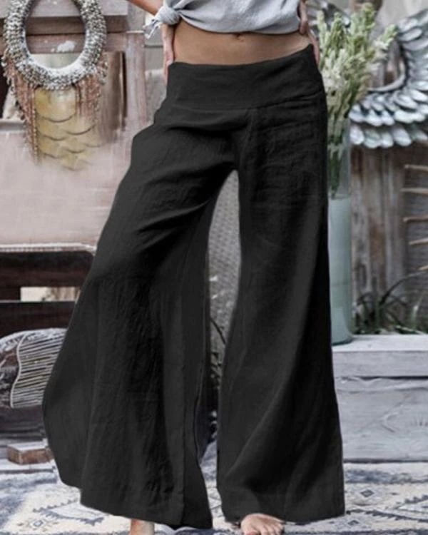 solid color women s loose casual pants p258768