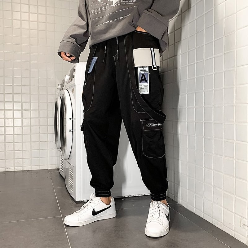 CHAIFENKO 2021 New Hot Jogger Leisure Sports Trousers Men Hip Hop Streetwear Beam Foot Cargo Pants Fashion Printing Men Pants