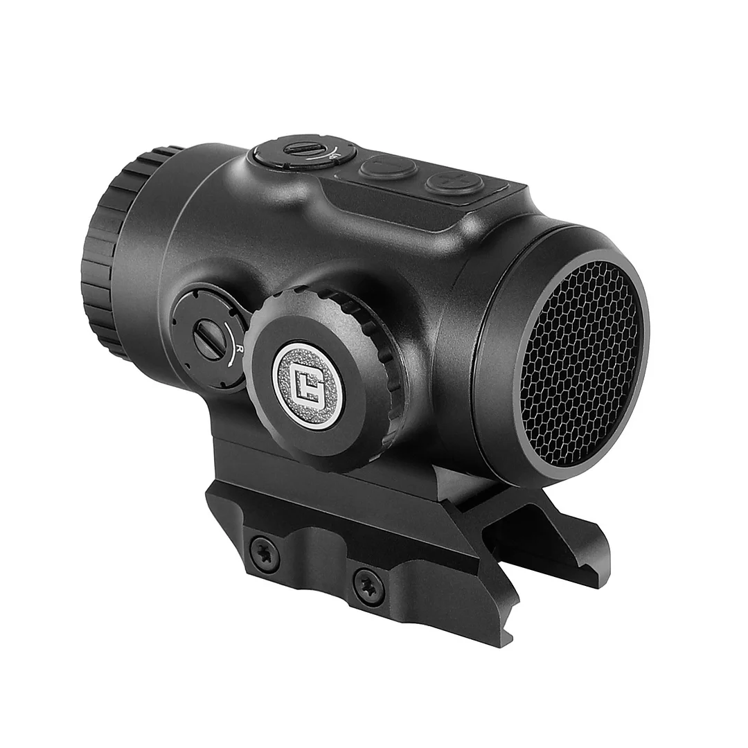 ohhunt® Tactical Sight Glass Etched Reticle Red Illuminated 3x18 Prism Scope