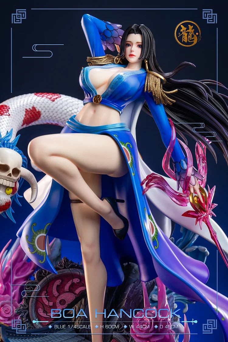 PRE-ORDER Dragon Studio - One Piece Series 002 - Boa Hancock 1/4 Statue(GK)  (Adult 18+)