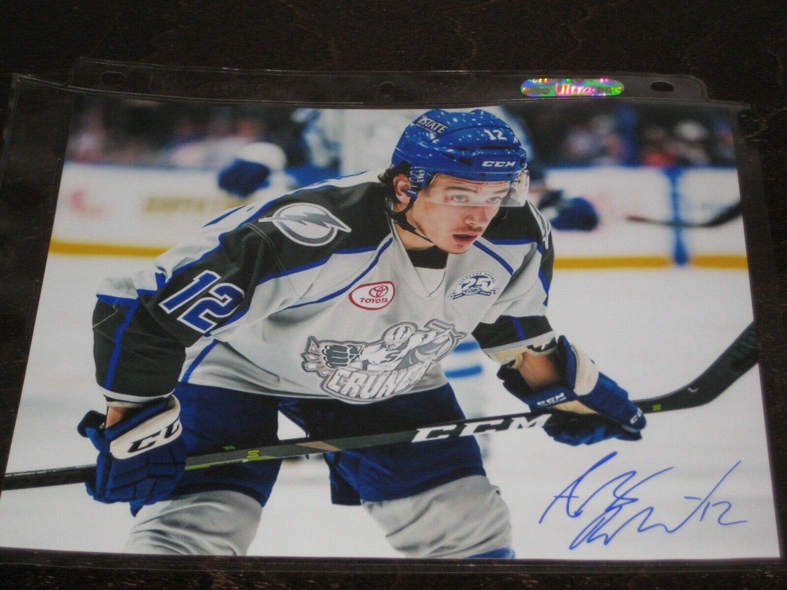 ALEX BARRE-BOULET autographed SYRACUSE CRUNCH 8X10 Photo Poster painting #2