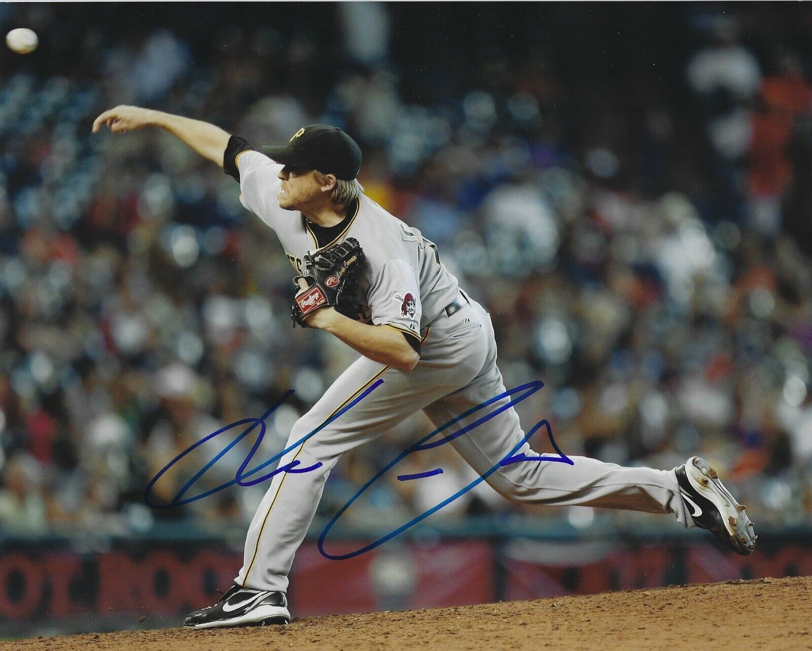 Signed 8x10 KEVIN CORREIA Pittsburgh Pirates Autographed Photo Poster painting - COA